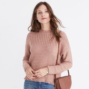 Madewell Stitchmix Pullover Sweater